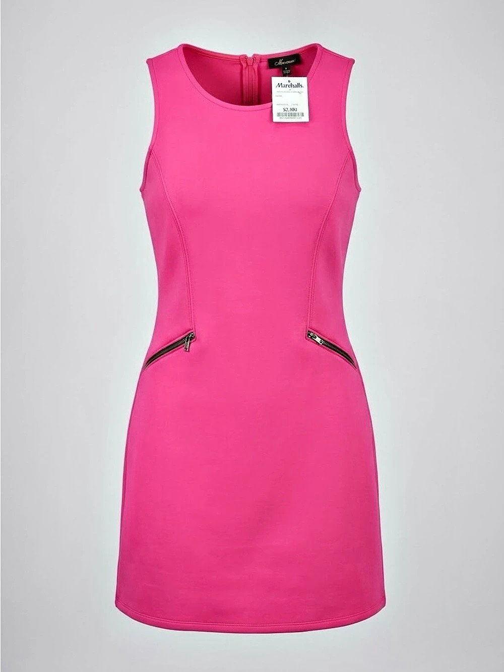 Monteau Pink Mini Dress Size L NWT